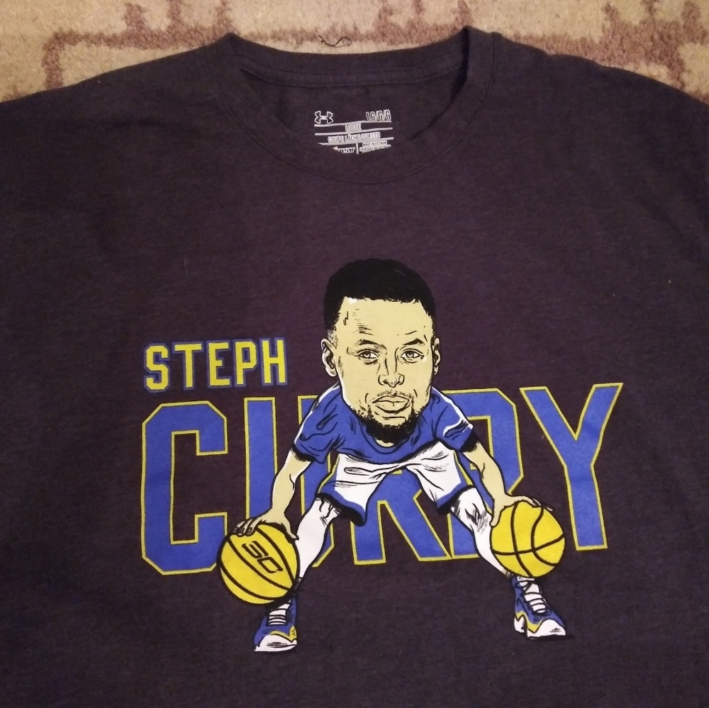 Steph curry under armour t shirt